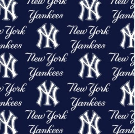 New York Yankees fabric MLB fabric NY Yankees cotton fabric